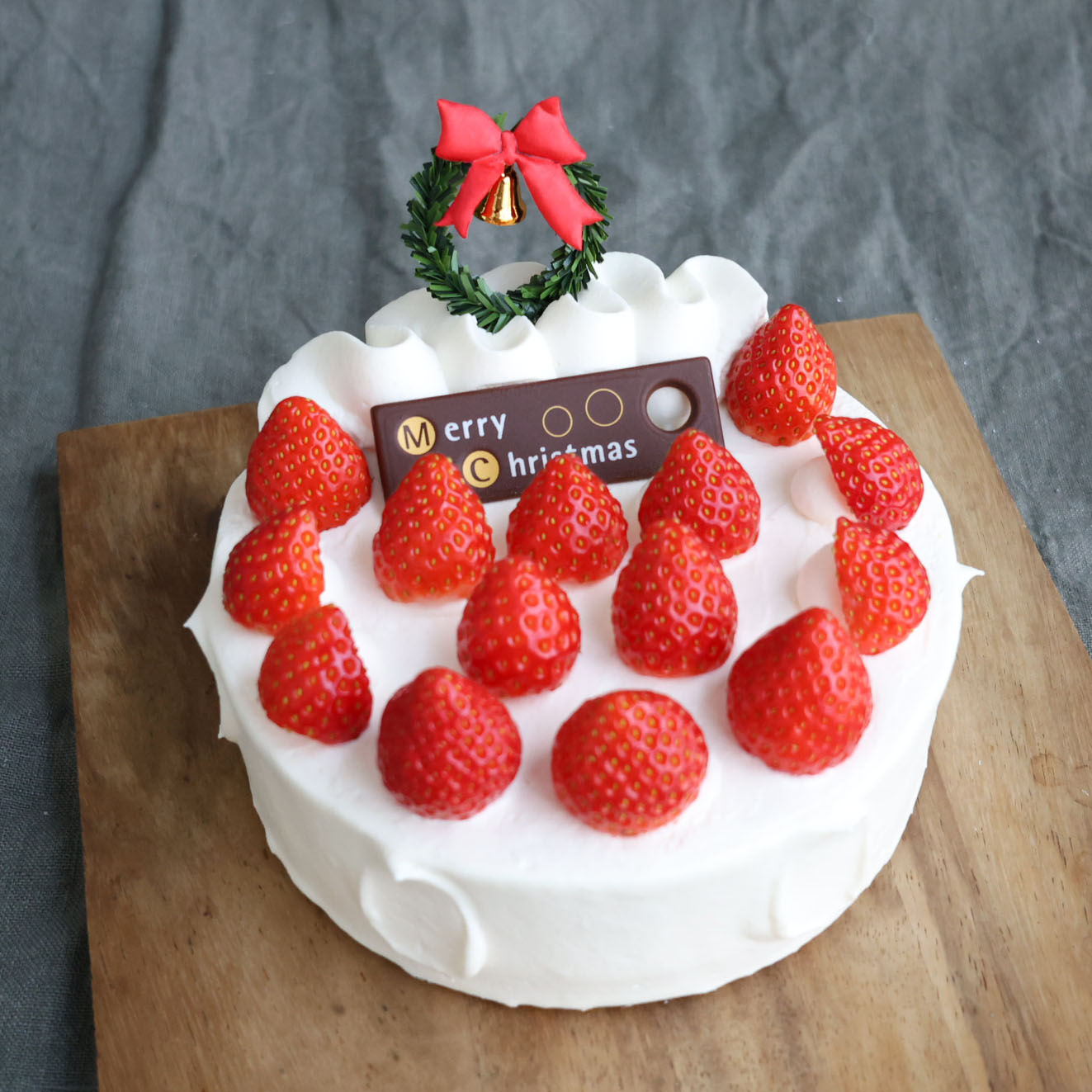 店頭受取り】ショートケーキ（生クリーム） – laterre-online