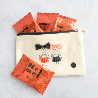 Mel mel （メルメル）Démodée（デモデ）コラボポーチセット